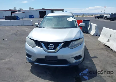 2015 Nissan Rogue S from USA, damaged, VIN KNMAT2MVXFP586722